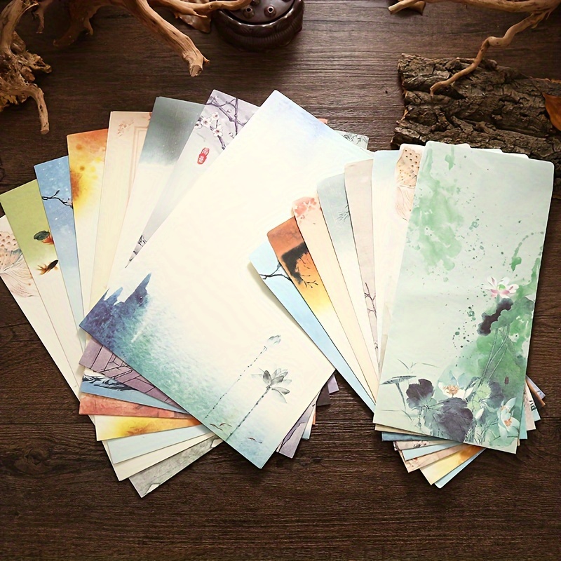 Wax Seal Letter Kit - Zestaw papieru i kopert w stylu