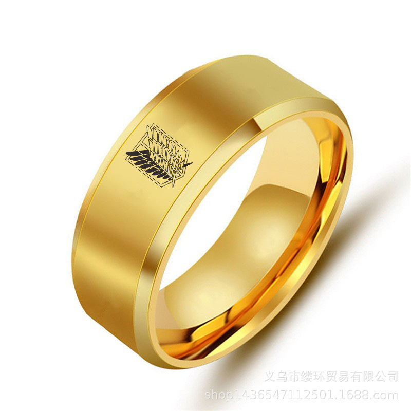 5 kolorów atak na tytana czarn – Initial Ring Custom recenzja i cena