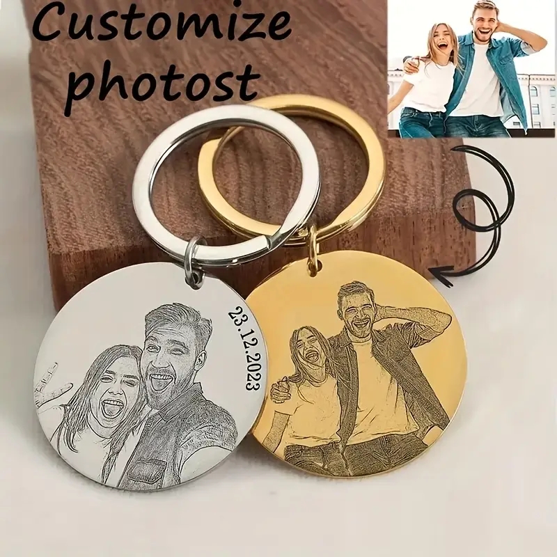 Spersonalizowany grawerowany b – Initial Ring Custom recenzja i cena